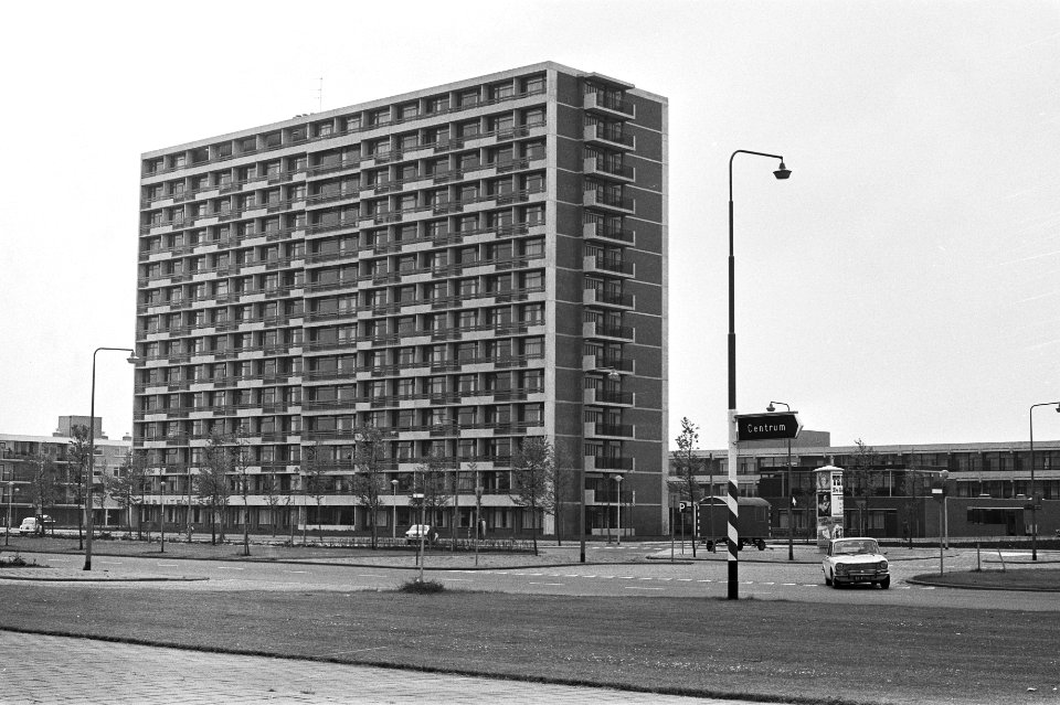Gevel van het gebouw, Bestanddeelnr 924-5632