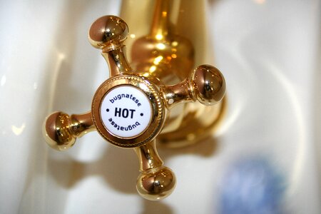 Hot water connection nostalgia vintage photo