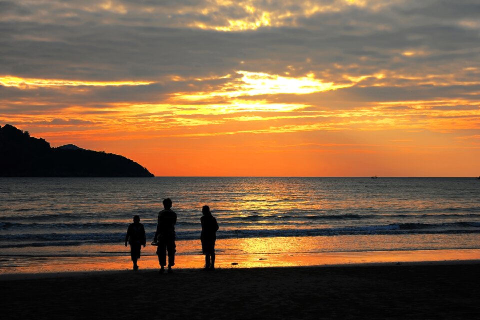 Evening silhouette lf