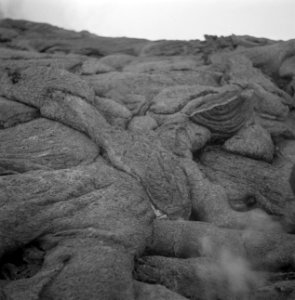 Gestolde lava op de Vesuvius, Bestanddeelnr 191-1381