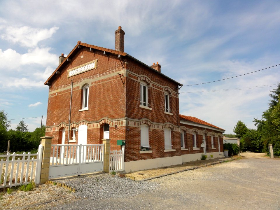 Gizy (Aisne) gare de Liesse-Gizy