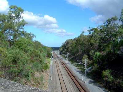 Gold Coast railway line photo