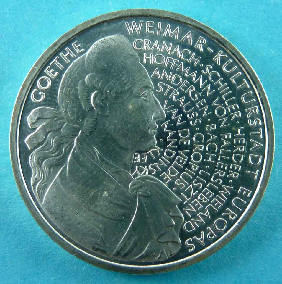 Goethe Vorderseite
