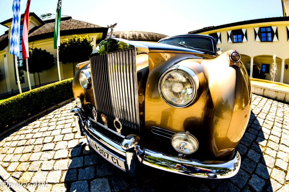 Gold Chrome Rolls Royce (181027101)