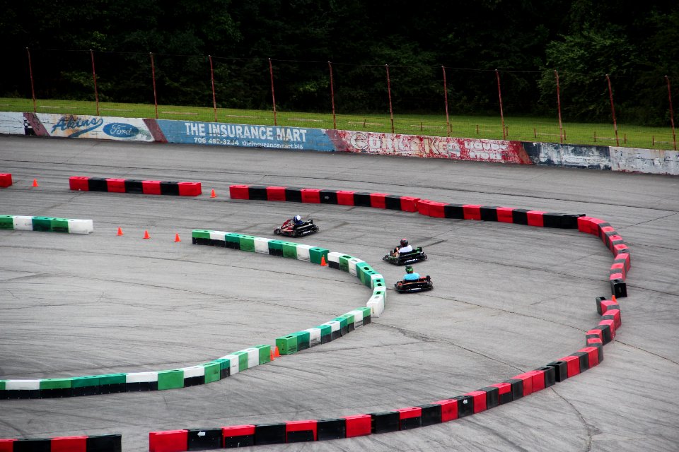 Go-kart at Lanier Raceplex, June 2019 2