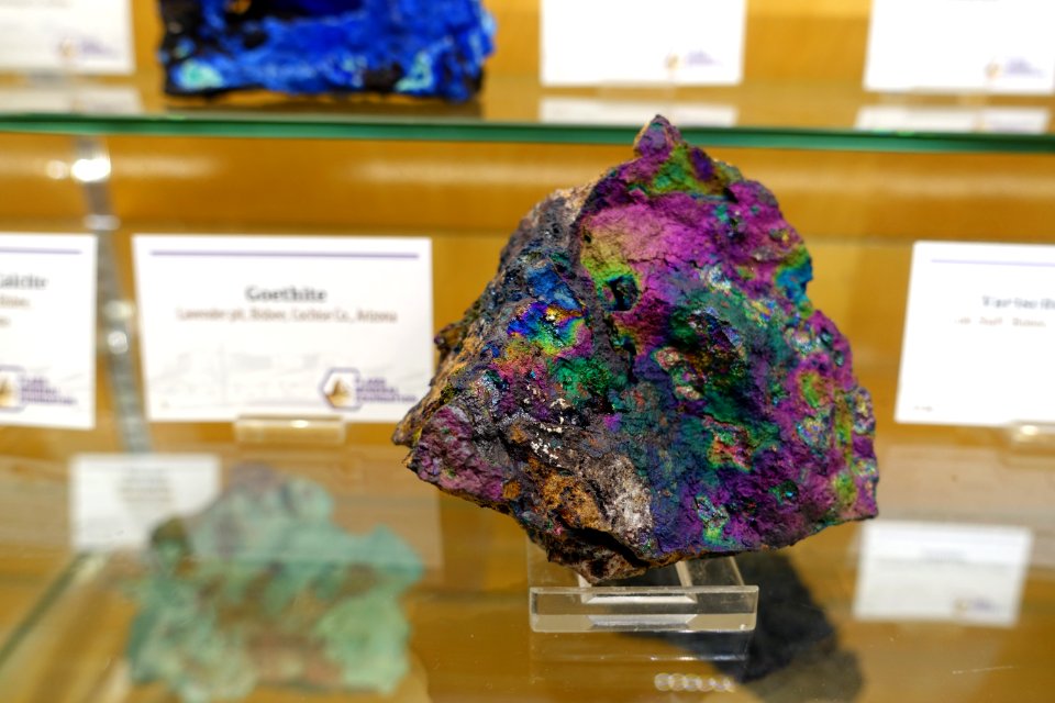Goethite - University of Arizona Mineral Museum - University of Arizona - Tucson, AZ - DSC08554