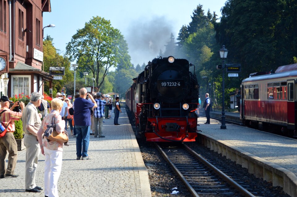 Railway historically railway station