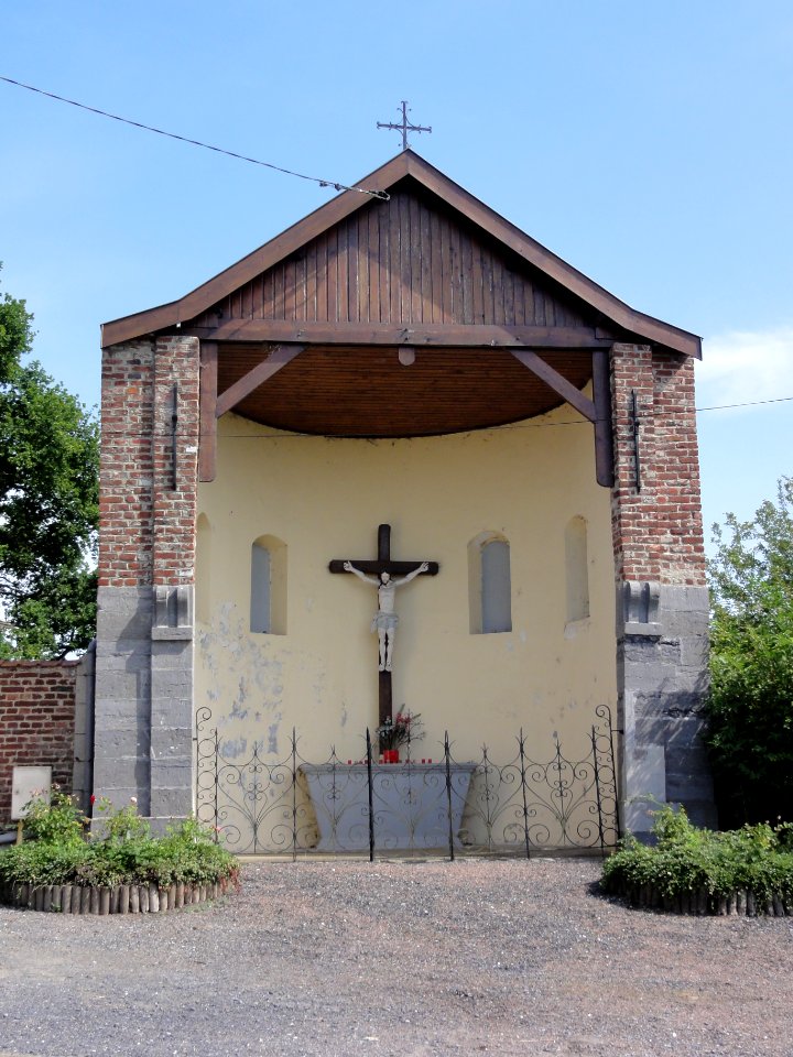 Gommegnies (Nord, Fr) chapelle du calvaire