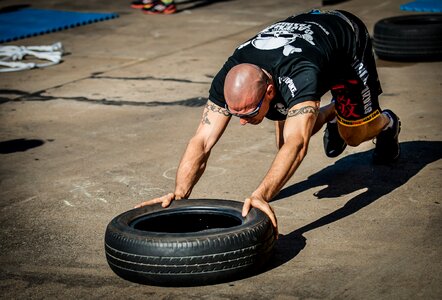 Gym hardcore functional training photo