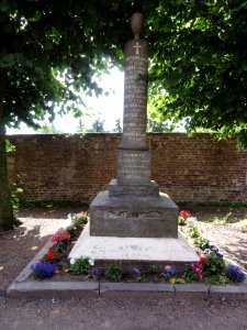 Gommegnies (Nord, Fr) monument 1870-1871
