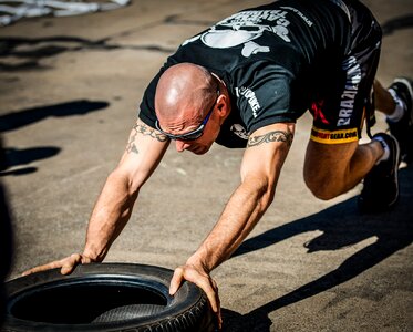 Gym hardcore functional training photo