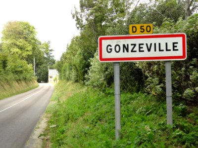 Gonzeville (Seine-Mar.) entrée