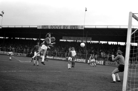 Go Ahead Eagles tegen Amsterdam 2-2, Nico Jansen scoort 0-1, Bestanddeelnr 926-7618