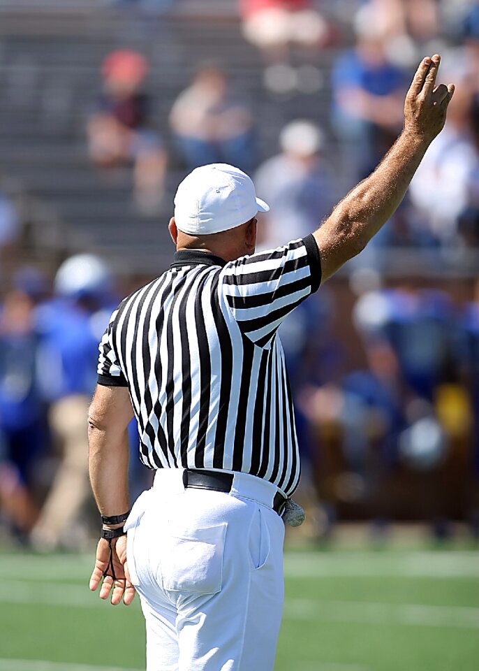 Signal ruling football game