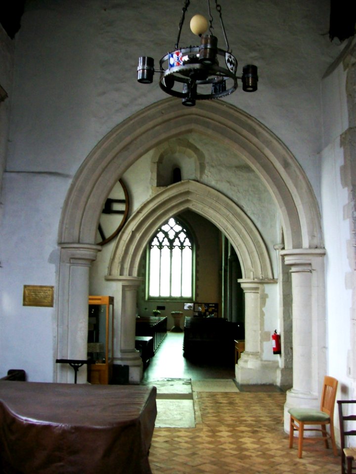 Godalming parish church, south aisle