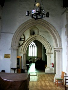 Godalming parish church, south aisle