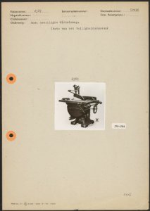 Goed beveiligde cirkelzaag, Bestanddeelnr 256-4384