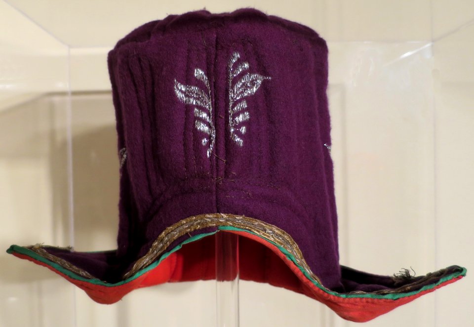 Gonda hat from Leh, Tibet, 20th century, East-West Center
