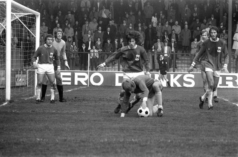 Go Ahead Eagles tegen Den Haag 2-3, spelmoment, Bestanddeelnr 925-5324