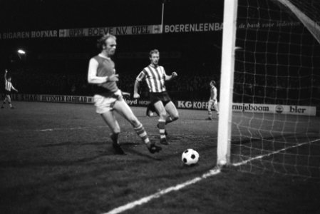 Go Ahead tegen Sparta 0-1 Ruud Geels (links), Bestanddeelnr 924-0308