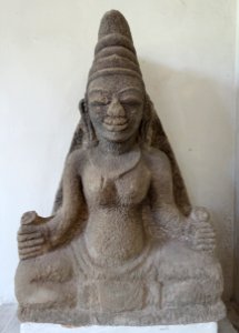 Goddess, Son Trieu, 12th century, Binh Dinh - Museum of Cham Sculpture - Danang, Vietnam - DSC01449