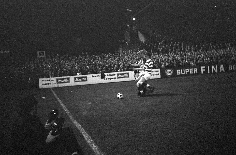 Go Ahead tegen Celtic 6-0, spelmomenten, Bestanddeelnr 918-2402