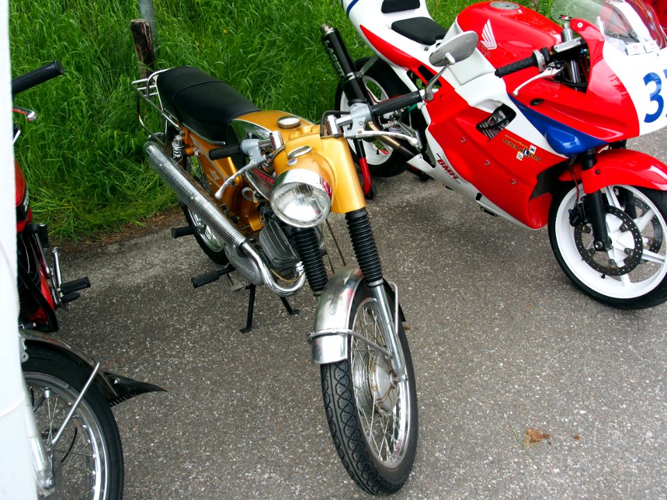 Golden colored Zundapp pic1