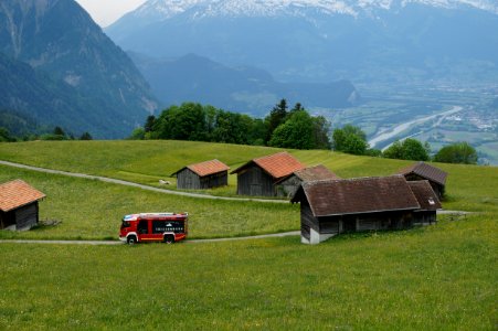 Gnalp Feuerwehrauto Feuerwehr Triesenberg 4 – WAF 300 J FL