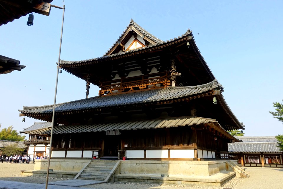 Golden Hall - Hōryū-ji - Ikaruga, Nara, Japan - DSC07565