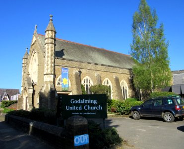 Godalming United Church, Bridge Road, Godalming (April 2015) (1)