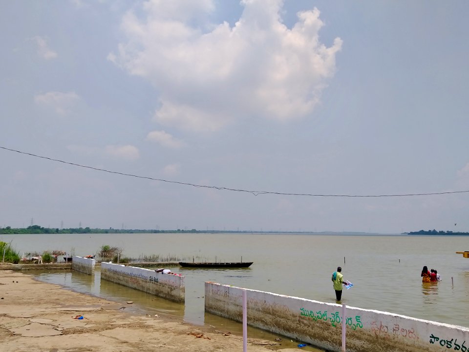 Godavari river at Manthani, Telangana - 3