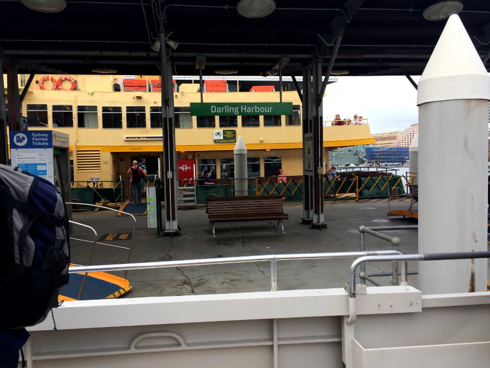 Golden Grove Docked At Darling Harbour