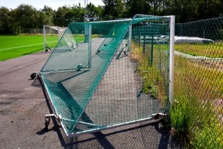 Goalposts at Brastad arena 1