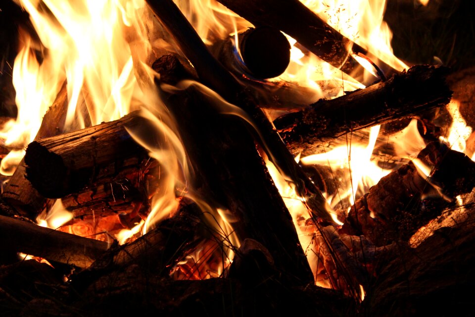 Fire flame nature