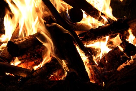 Fire flame nature