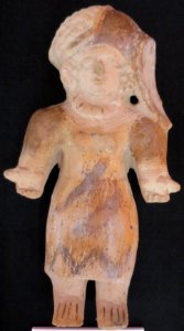Goddess figure, Colombia, Bahia de Caraquez culture, 500 BCE - 500 CE