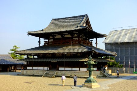 Golden Hall - Hōryū-ji - Ikaruga, Nara, Japan - DSC07575