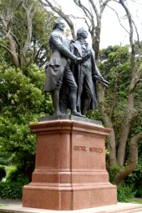 Goethe-Schiller Monument - Golden Gate, San Francisco, CA - DSC05346