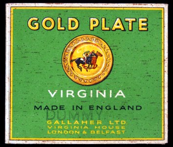 Gold Plate cigarettes pack, pic4