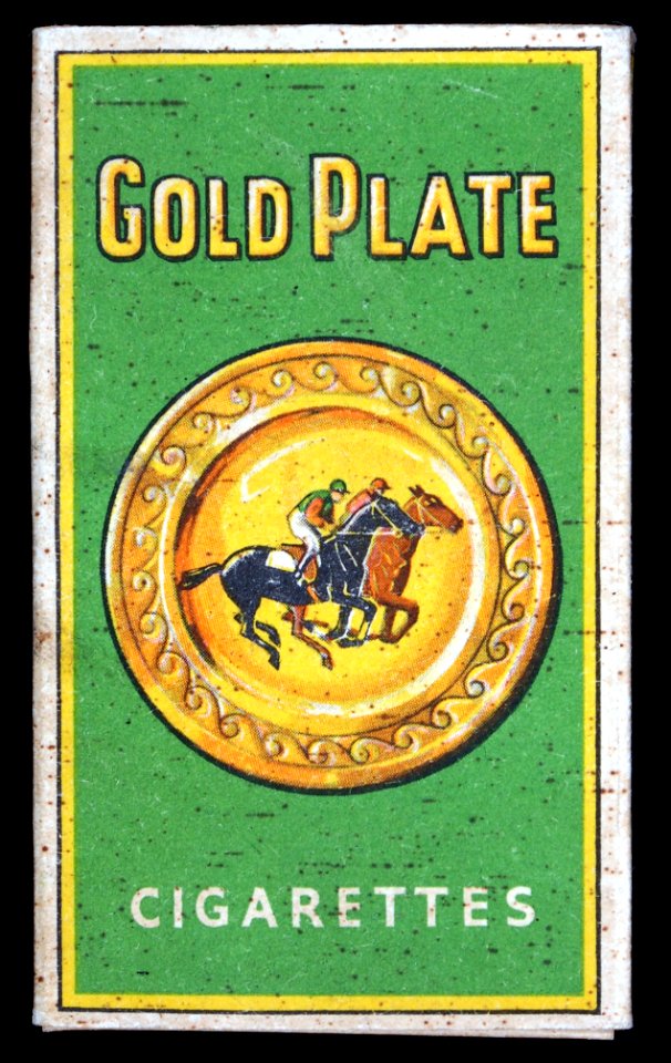 Gold Plate cigarettes pack, pic1