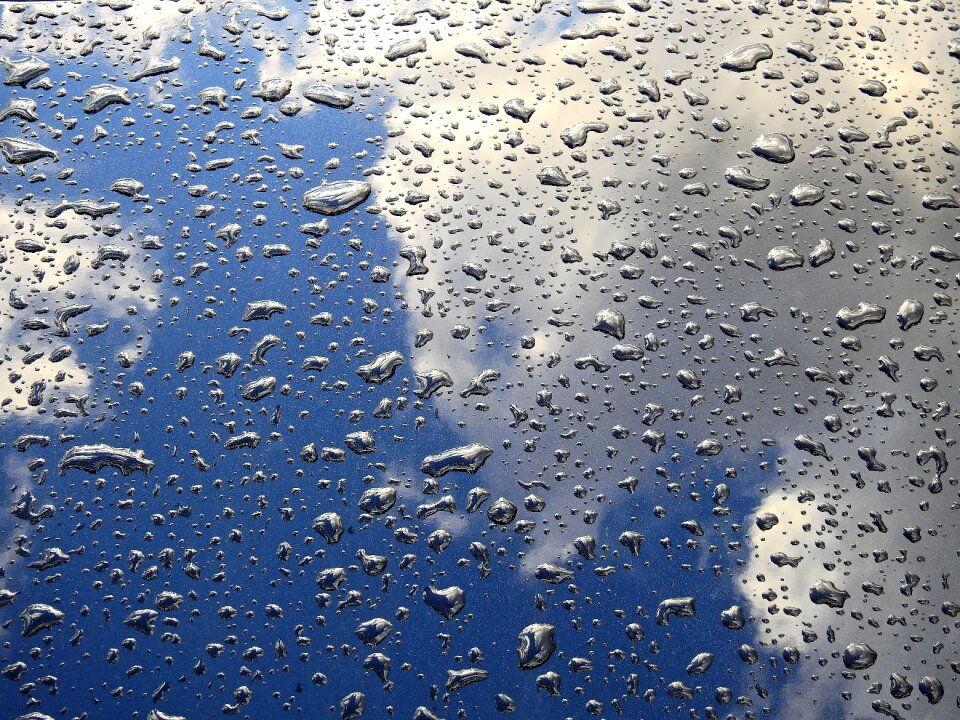 Liquid close up mirror