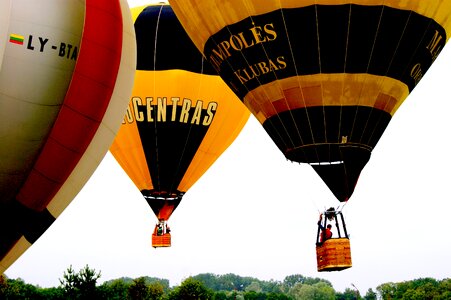 Hot air balloon trip float fly photo