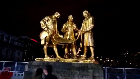 Golden Boys at Night