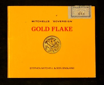 Gold Flake cigarettes, Mitchells Sovereign, backside