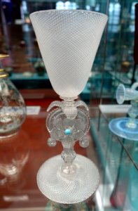 Goblet, Schaffgotsche Josephinenhutte, c. 1873, glass - Germanisches Nationalmuseum - Nuremberg, Germany - DSC03157