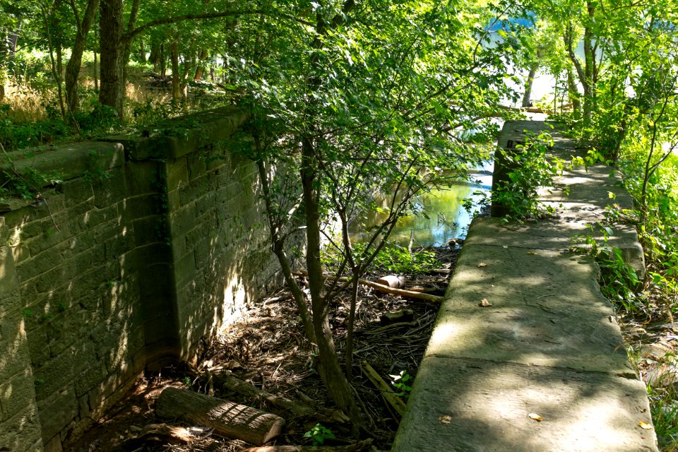 Goose Creek lock middle gate