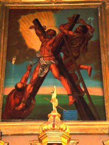 Gotein (Gotein-Libarrenx, Pyr-Atl, Fr) tableau La Crucification