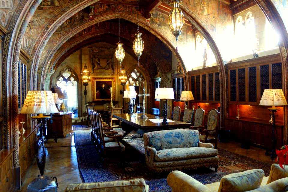 Gothic Study - Hearst Castle - DSC06926