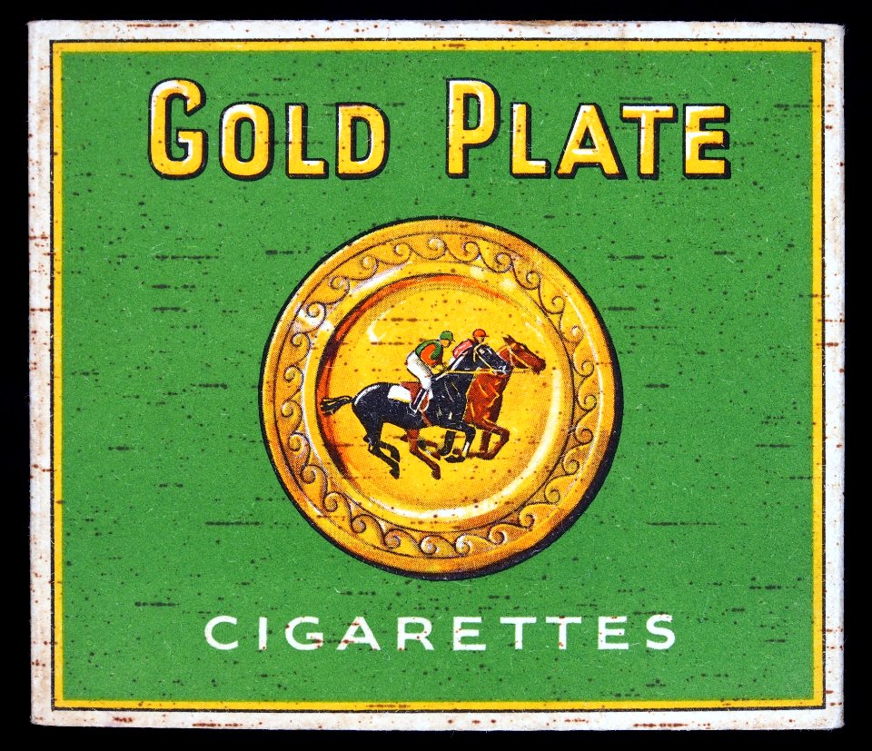 Gold Plate cigarettes pack, pic3