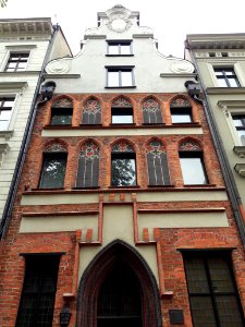 Gothic House at 22 Łazienna Street in Toruń